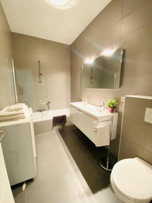 Apartment Large 3 Bedrooms In Center W Terraces & Parking